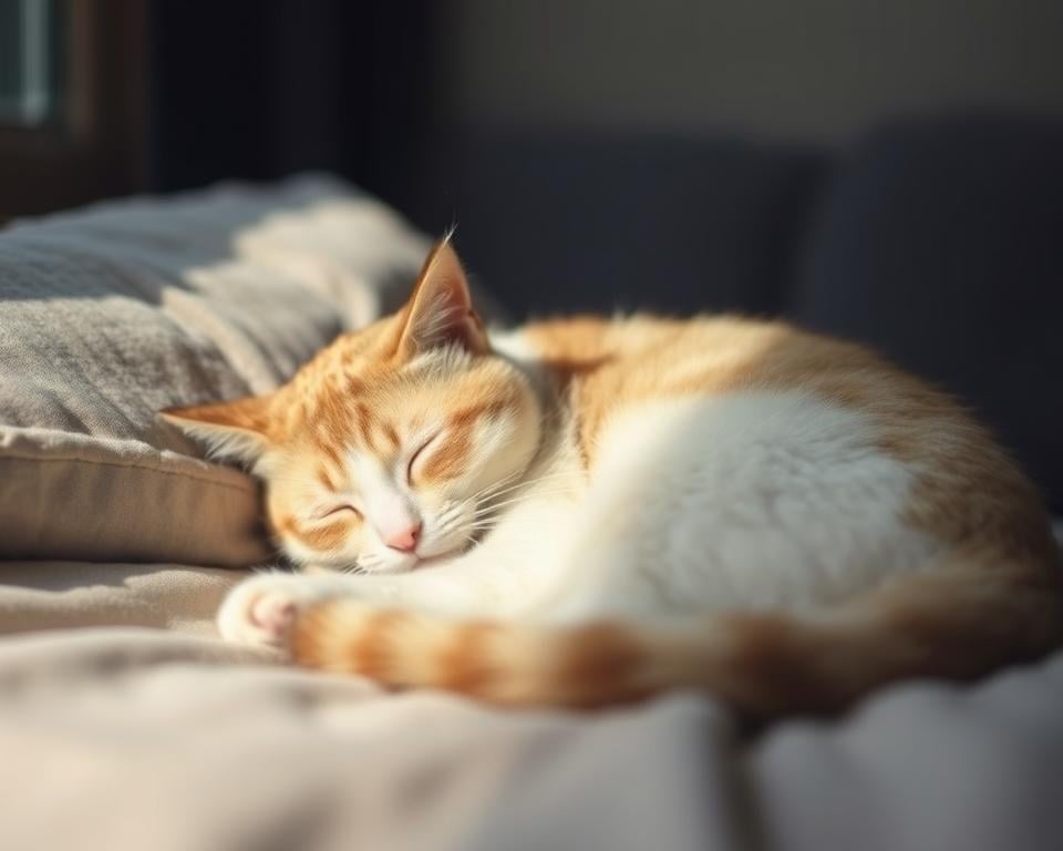 Reducerea activității nocturne a pisicilor