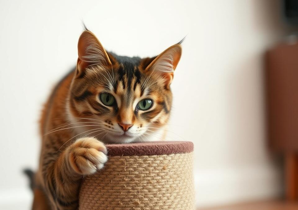 Reducerea zgâriatului la pisici – Tot ce trebuie să știi despre asta!