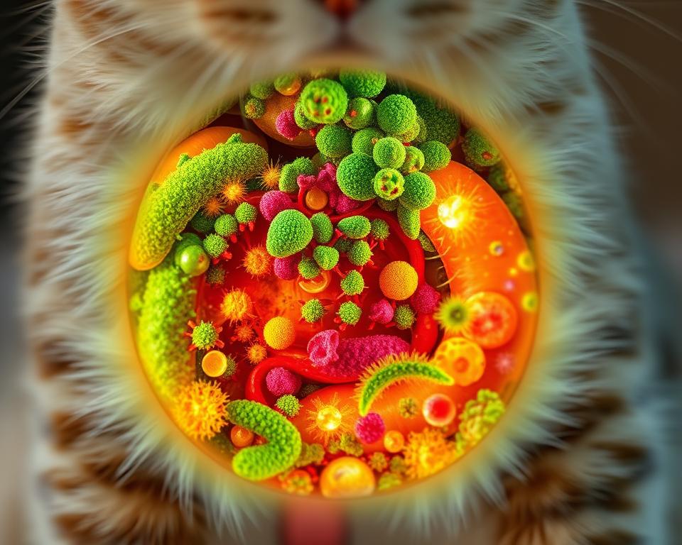 Refacerea florei intestinale la pisici