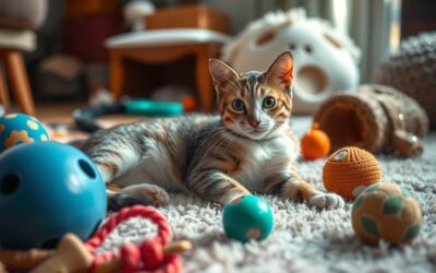 Lipsa de mișcare la pisici iarna – cum să le activezi?