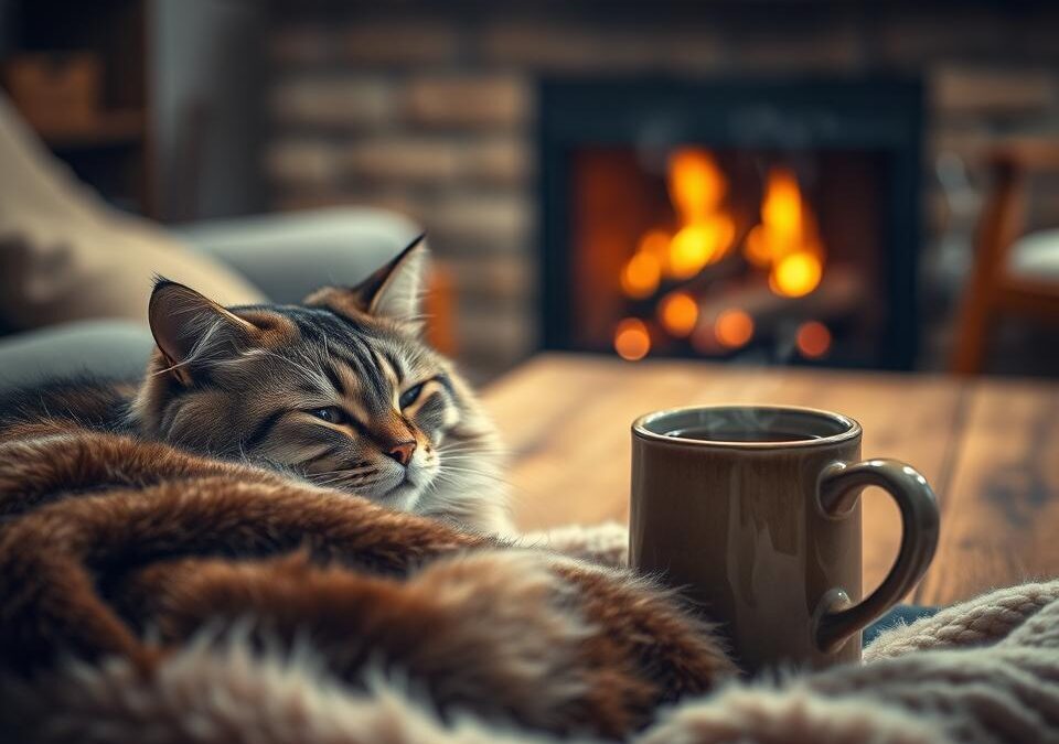 Cum se schimbă apetitul pisicii iarna?