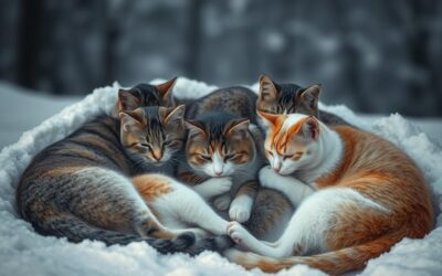 Senzația de frig la pisici iarna – Tot ce trebuie să știi despre asta!