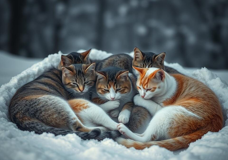 Senzația de frig la pisici iarna – Tot ce trebuie să știi despre asta!