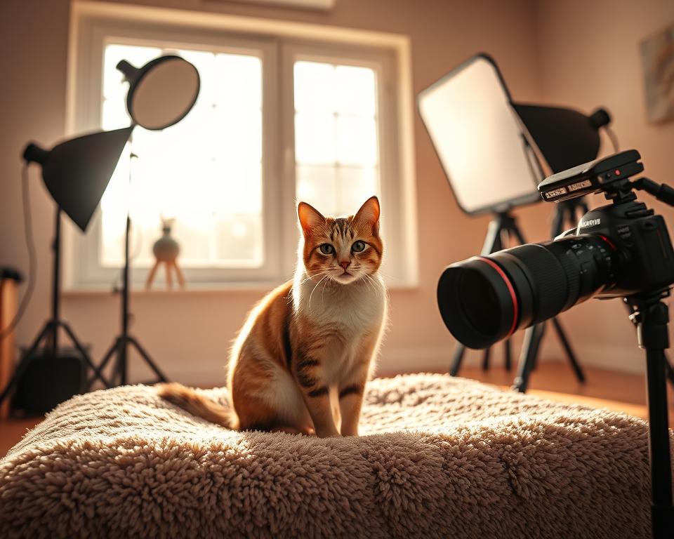 Setări pentru fotografierea pisicii