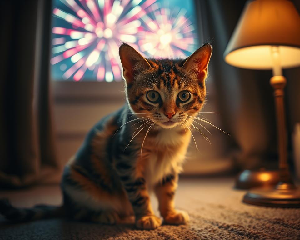 Stresul-pisicii-cauzat-de-artificii-iarna Stresul pisicii cauzat de artificii iarna