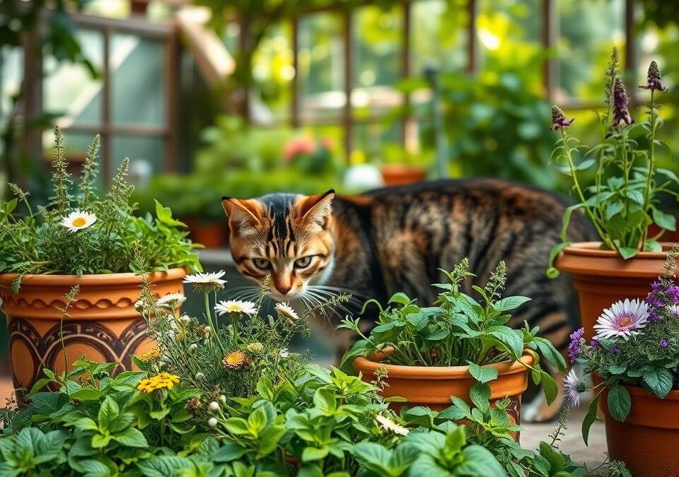 Tratament pe bază de plante pentru pisici – Tot ce trebuie să știi despre asta!