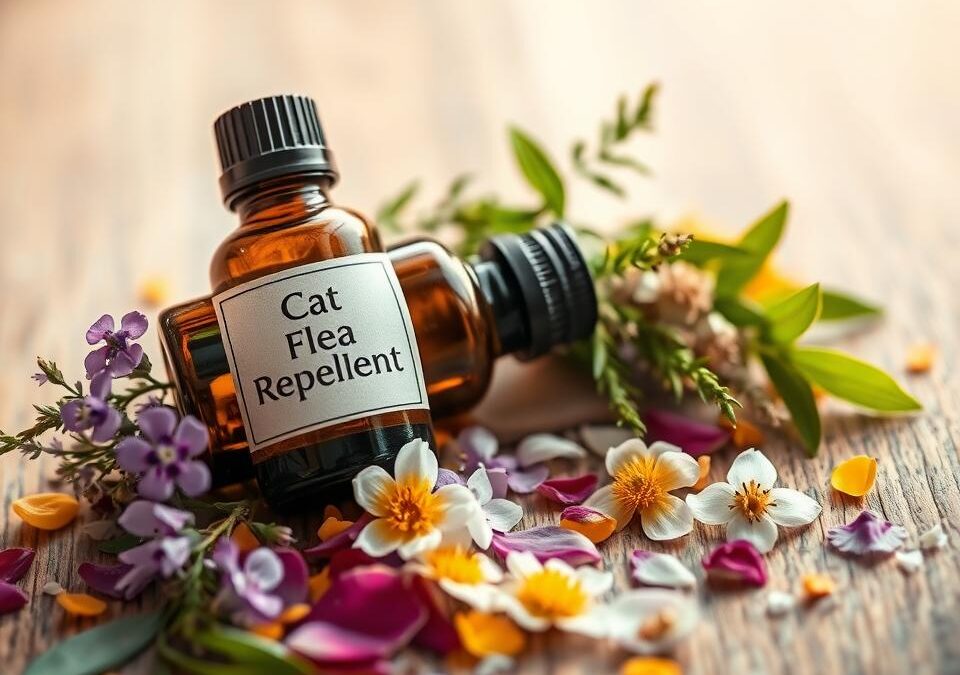 Uleiuri esențiale repelente pentru purici la pisici – Tot ce trebuie să știi despre asta!