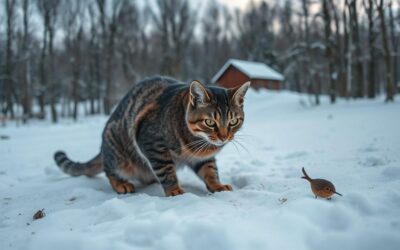 Blog pentru pisici 19 De ce vânează mai mult pisica iarna?