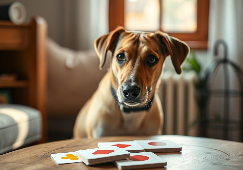 Antrenament cu carduri de memorie pentru câini – Tot ce trebuie să știi despre asta!