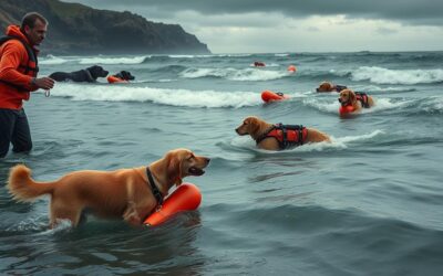 Antrenament de salvamar pentru câini – Tot ce trebuie să știi despre asta!