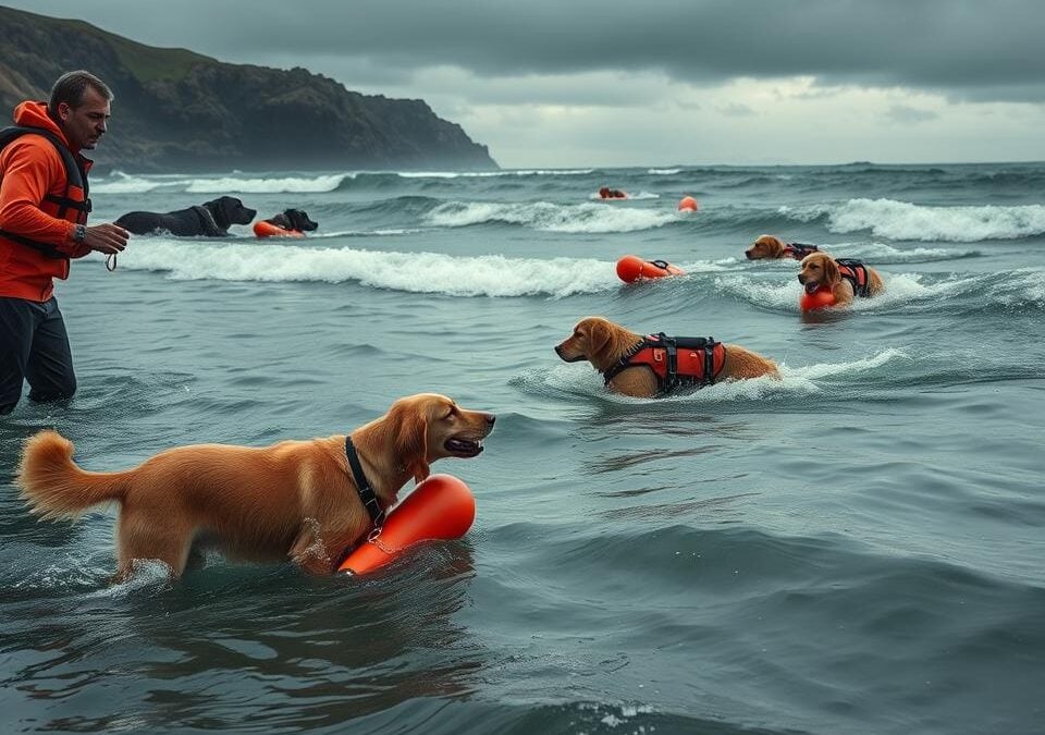 Antrenament de salvamar pentru câini – Tot ce trebuie să știi despre asta!