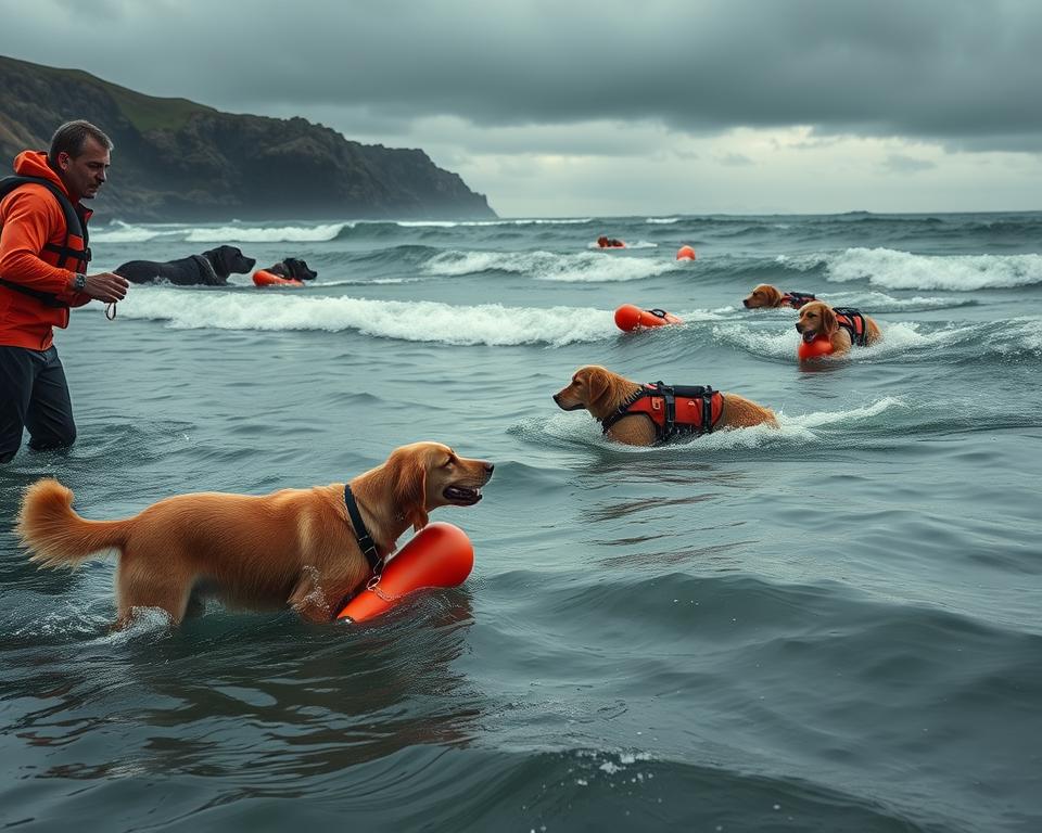 antrenament-de-salvamar-pentru-caini antrenament de salvamar pentru câini