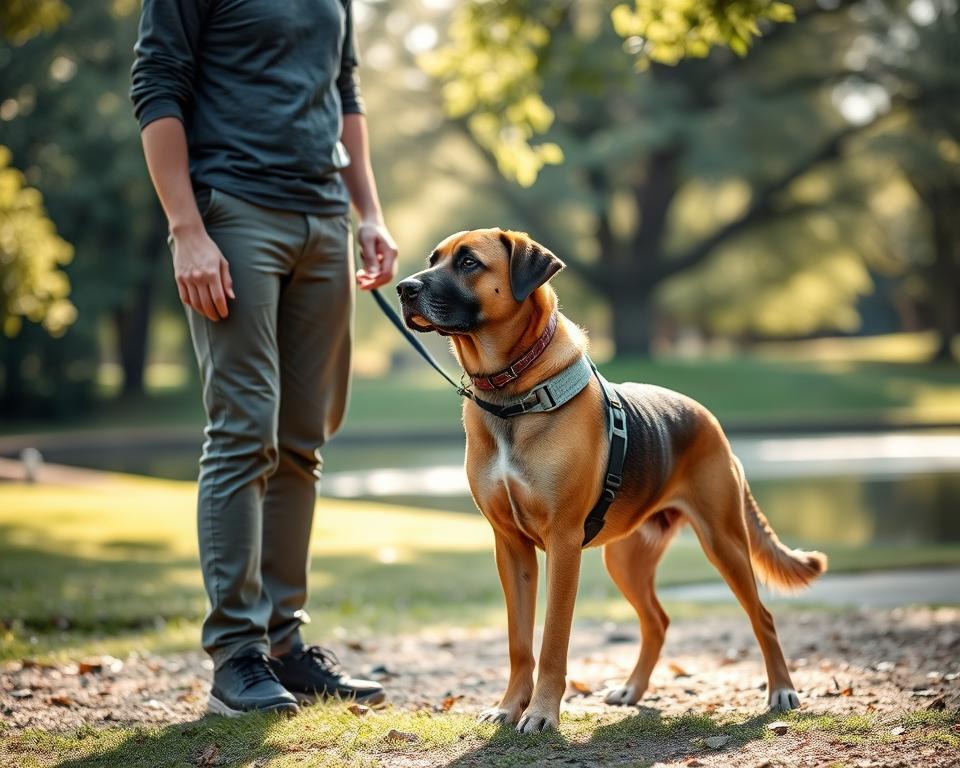 antrenament pentru câini ghizi