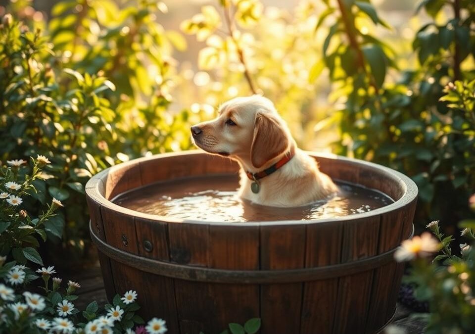 Băi pe bază de plante pentru câini – Tot ce trebuie să știi despre asta!
