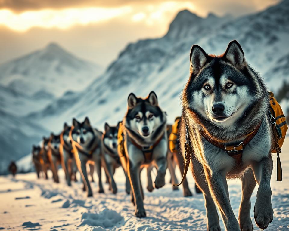 caini-in-expeditii-de-supravietuire câini în expediții de supraviețuire