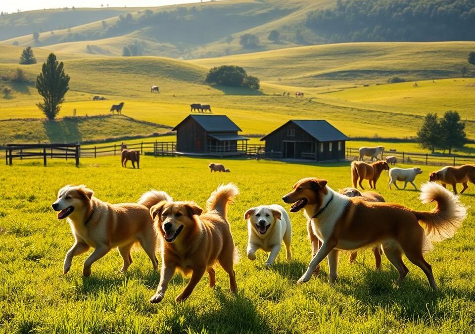 Câini în ferme ecologice – Tot ce trebuie să știi despre asta!