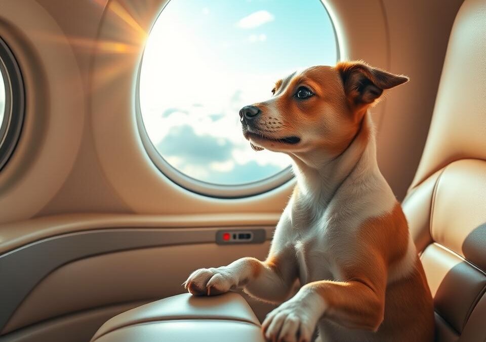 Călătoria câinelui cu avionul – Tot ce trebuie să știi despre asta!