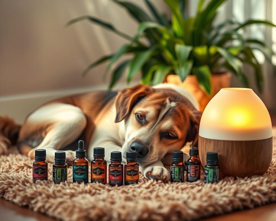 calmarea câinilor cu uleiuri esențiale