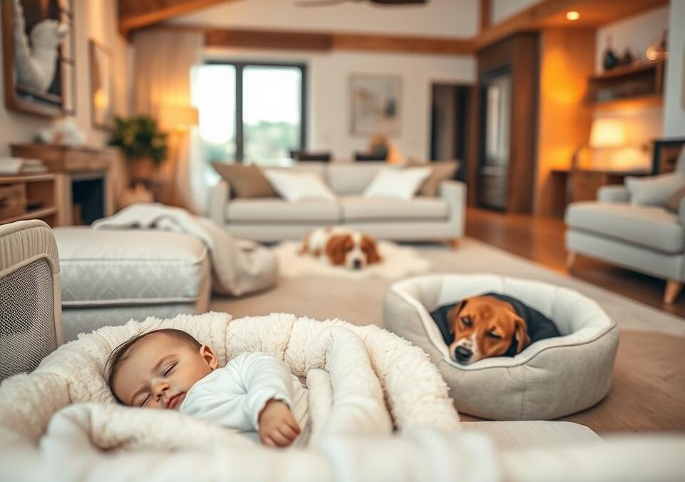 Casă sigură pentru bebeluși și câini – Tot ce trebuie să știi despre asta!