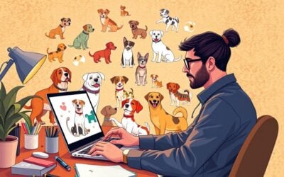 Crearea de conținut digital despre câini – Tot ce trebuie să știi despre asta!