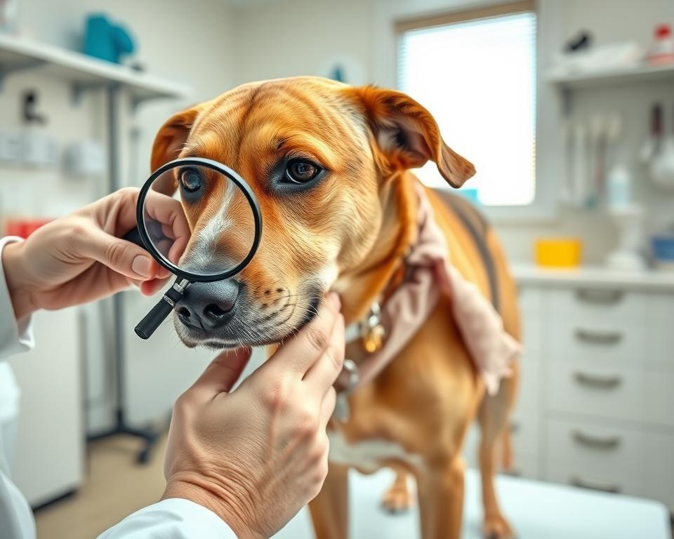 diagnostic dermatologic pentru câini