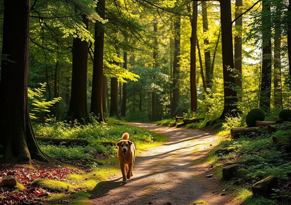 Drumeții prin pădure cu câinele – Tot ce trebuie să știi despre asta!
