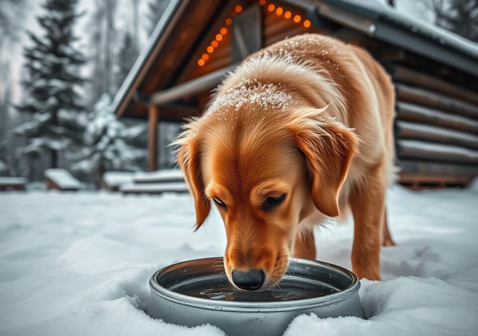 Hidratarea câinelui iarna – Tot ce trebuie să știi despre asta!