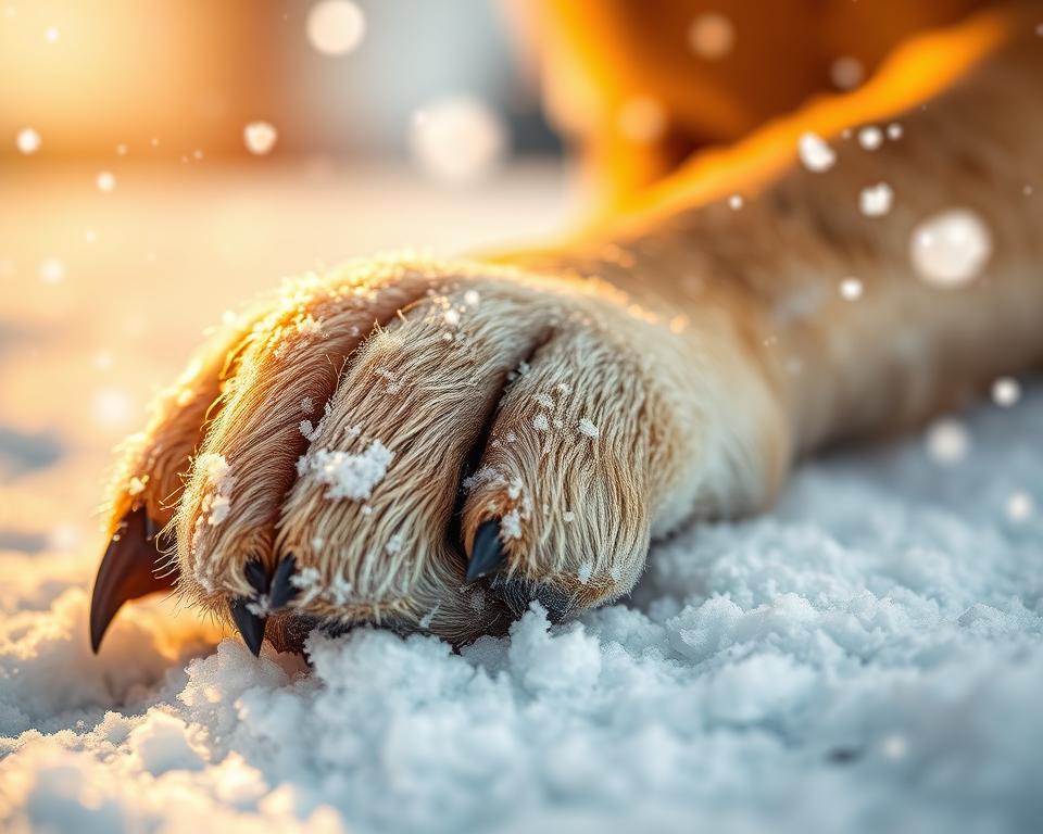 hidratarea pielii câinelui iarna