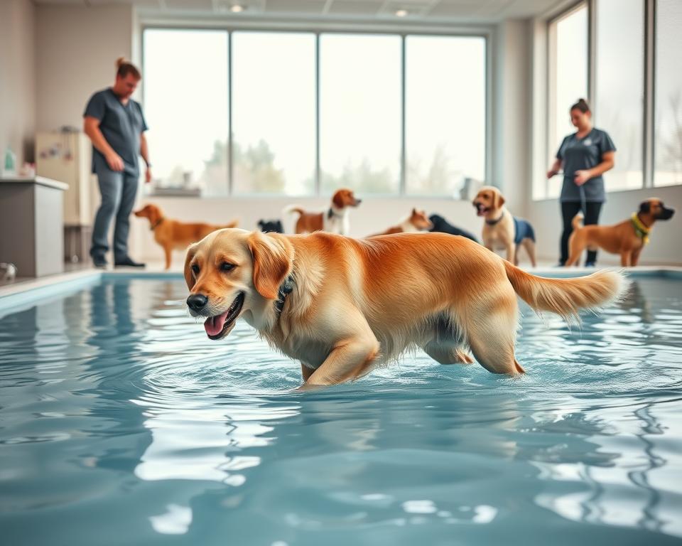 hidroterapie pentru câini