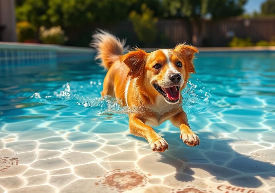 Înotul câinelui în piscină – Tot ce trebuie să știi despre asta!