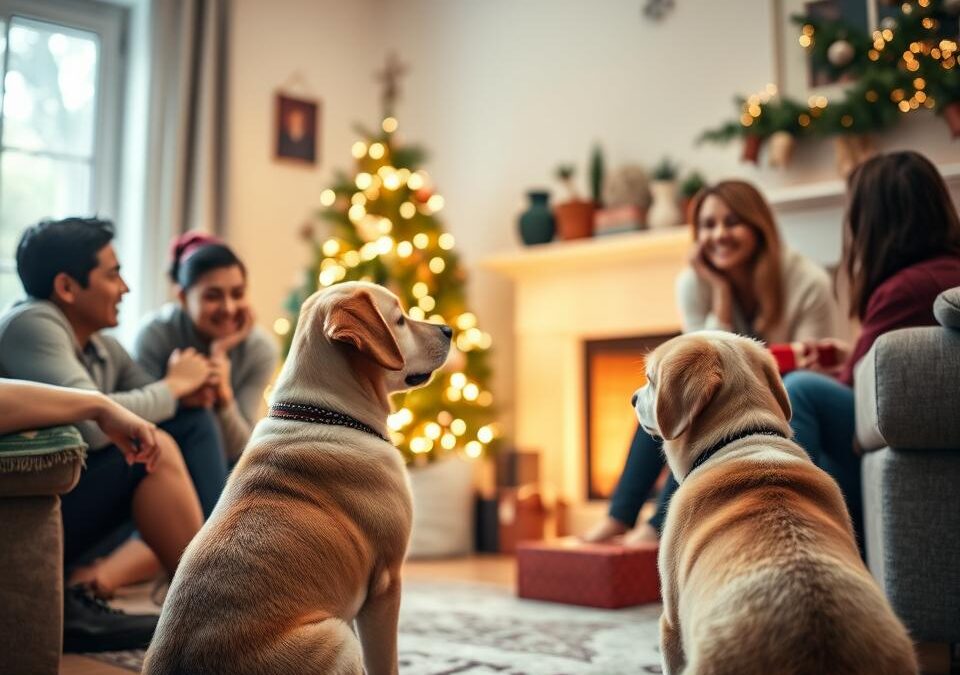 Prezența câinelui la sărbători de familie – Tot ce trebuie să știi despre asta!