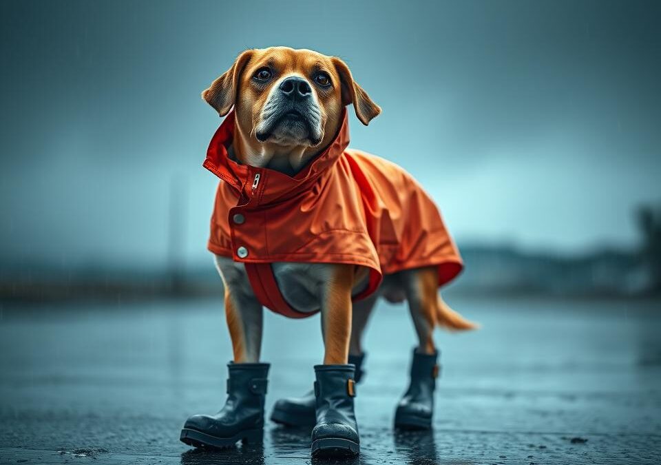 Protecția câinelui împotriva vremii ploioase – Tot ce trebuie să știi despre asta!