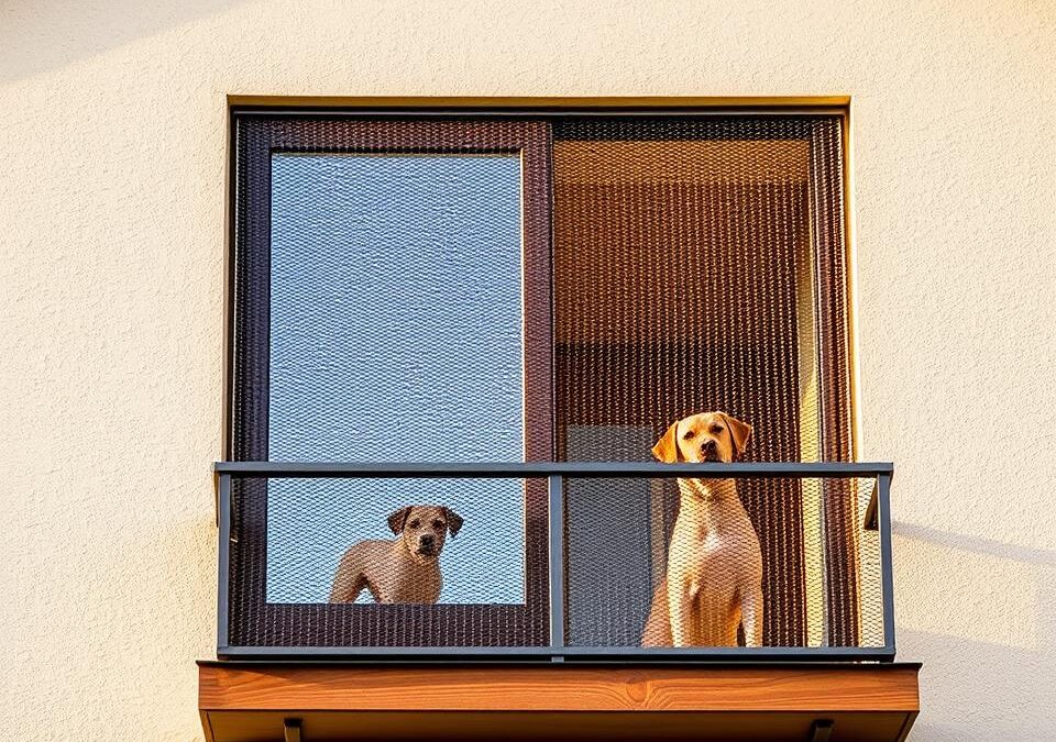 Protecția ferestrelor și balcoanelor pentru câini – Tot ce trebuie să știi despre asta!