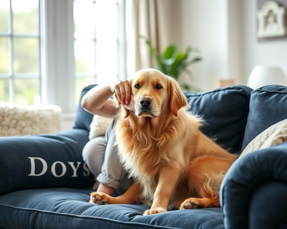 reducerea năpârlirii la câini