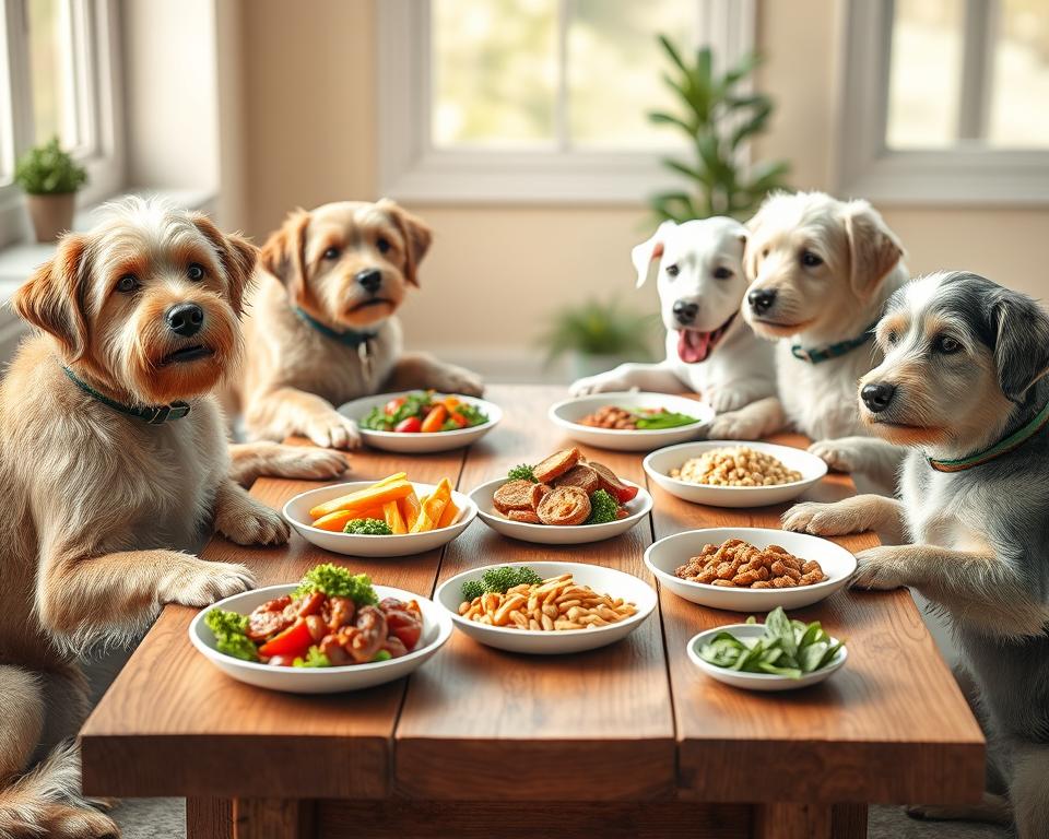 schimbări alimentare la câinii seniori