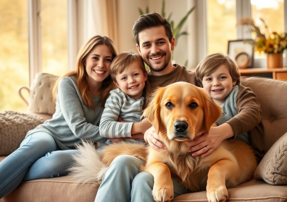 Ședințe foto de familie cu câinele – Tot ce trebuie să știi despre asta!