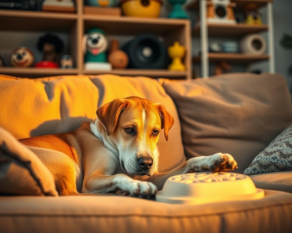 stimulare mentală pentru câinii seniori