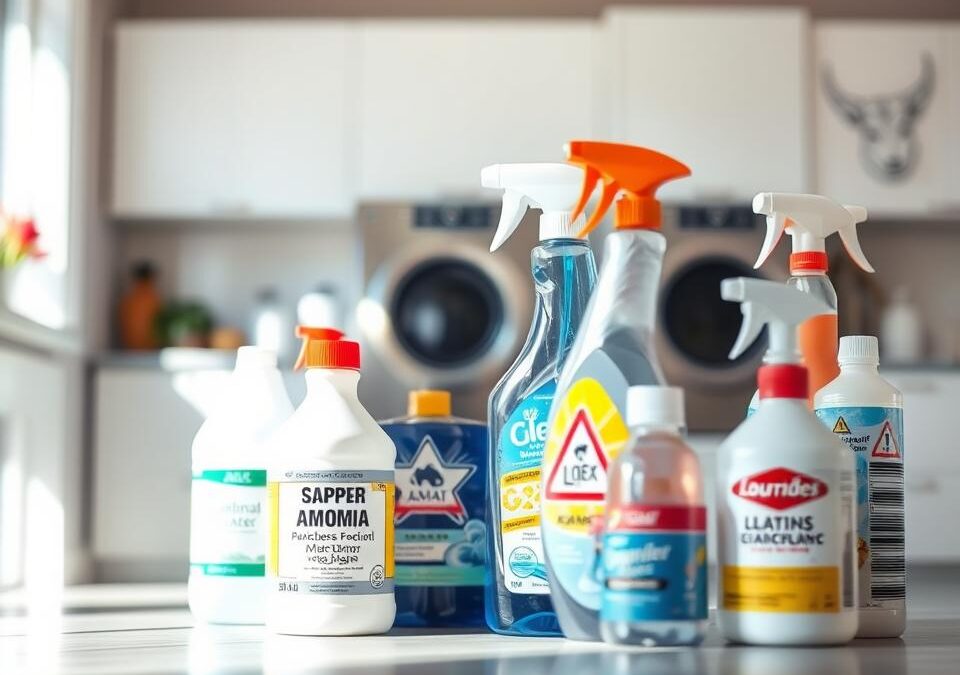 Substanțe de curățenie periculoase pentru câini – Tot ce trebuie să știi despre asta!