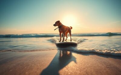 Surf cu câinele – Tot ce trebuie să știi despre asta!