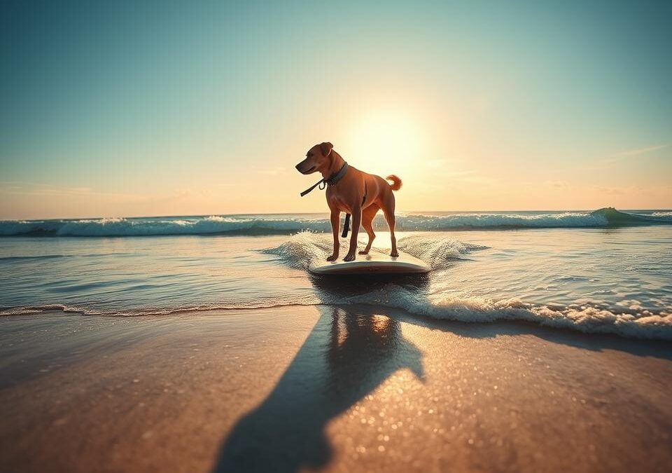 Surf cu câinele – Tot ce trebuie să știi despre asta!