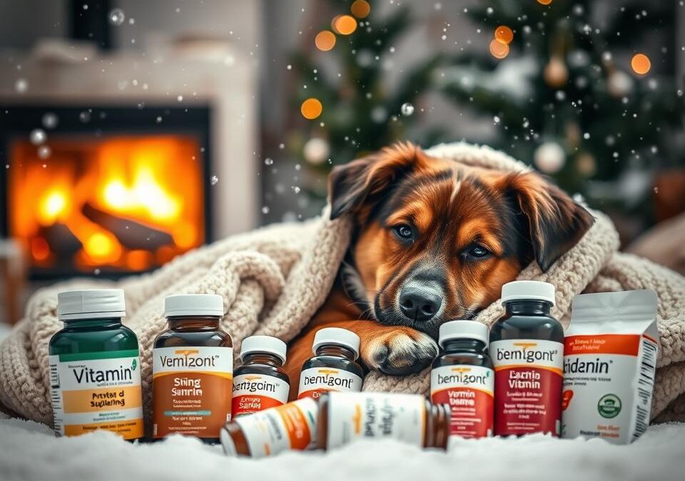 Vitamine pentru protecția câinilor împotriva frigului – Tot ce trebuie să știi despre asta!