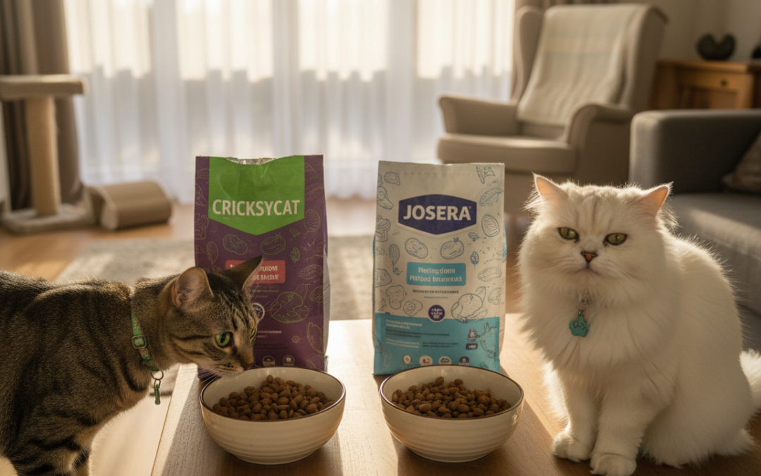 CricksyCat vs Josera pentru pisici cu stomac sensibil – opinii