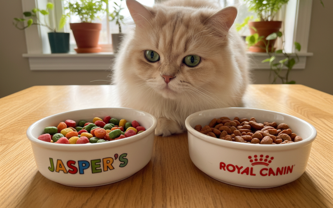 Care hrană a funcționat mai bine la pisicile sensibile – Jasper sau Royal Canin?