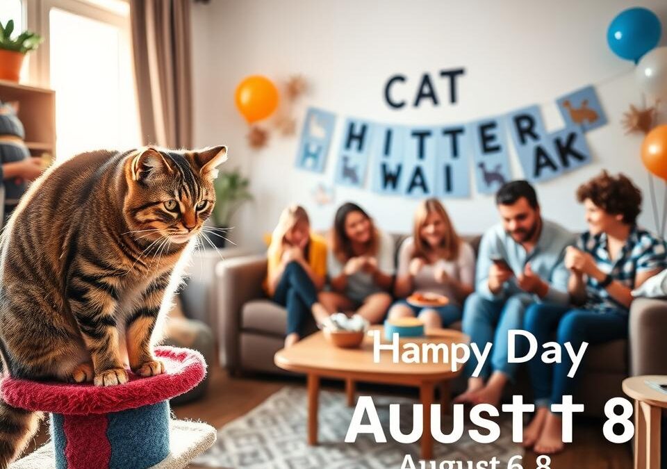 International Cat Day – cum să sărbătoriți împreună pe 8 august