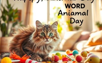 Blog pentru pisici 16 Ziua Mondială a Animalelor – 7 lucruri cu care îți poți surprinde pisica