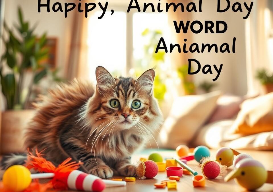 Ziua Mondială a Animalelor – 7 lucruri cu care îți poți surprinde pisica