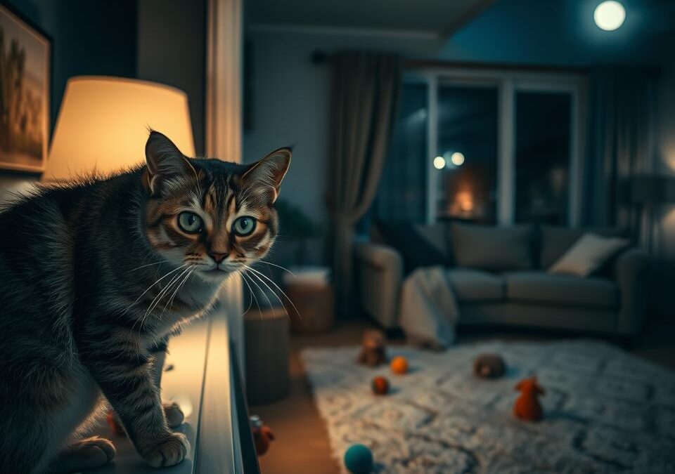Activitatea nocturnă a pisicii – Tot ce trebuie să știi despre asta!