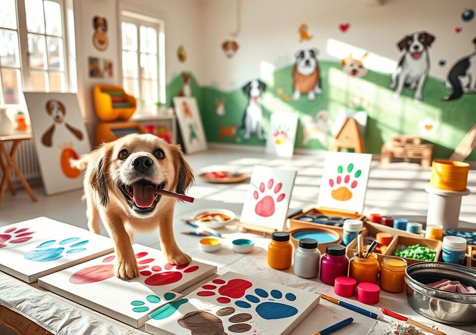 Activități artistice pentru câini – Tot ce trebuie să știi despre asta!