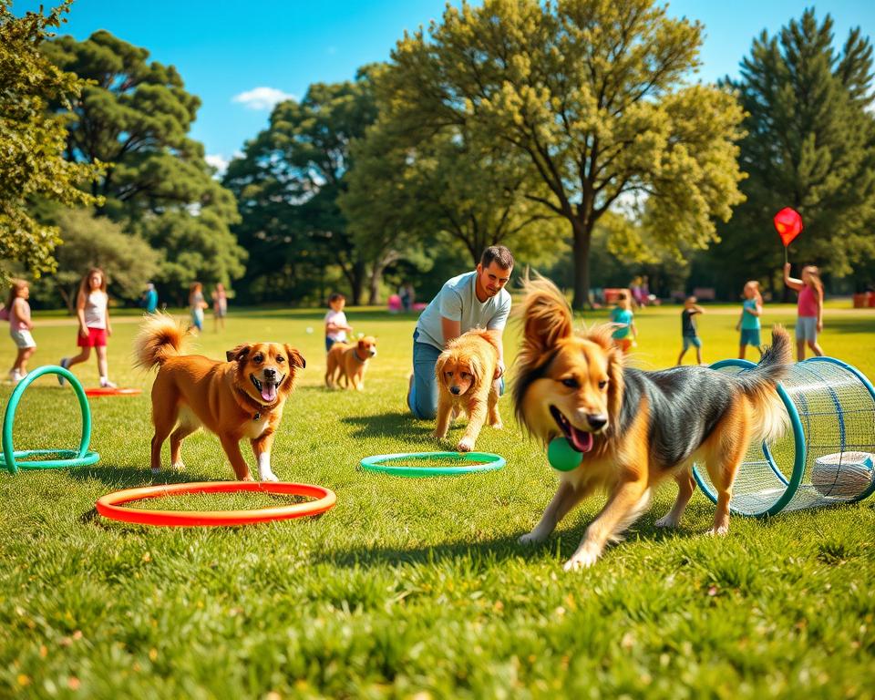 activități interactive pentru câini