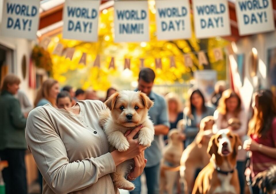 Dăruiește o adopție de Ziua Mondială a Animalelor